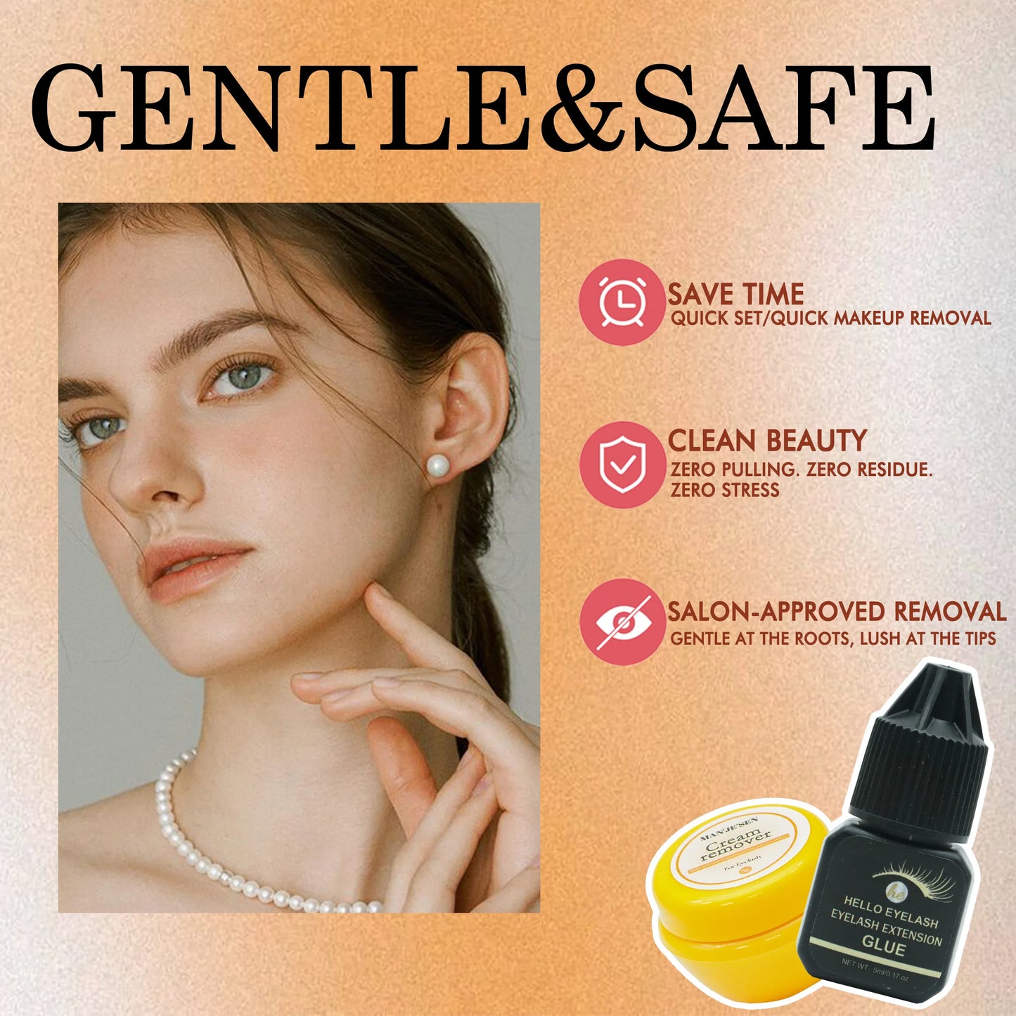 Fast Drying Strong False Eye Lash Extension Glue