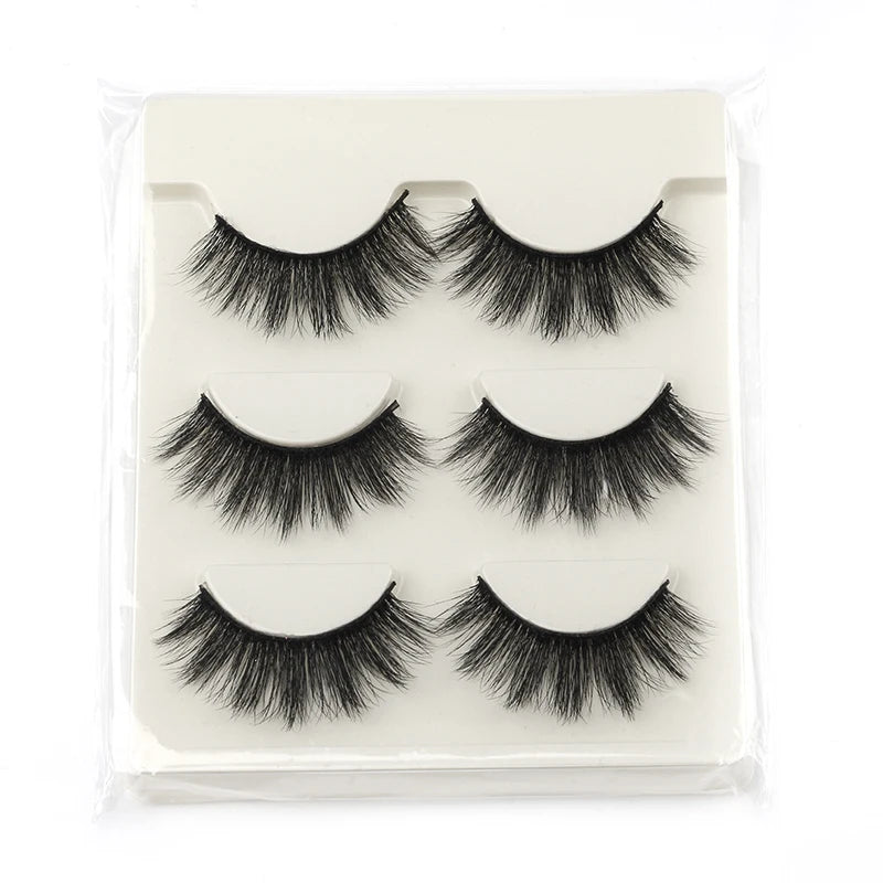 3/10 pairs Natural Lashes