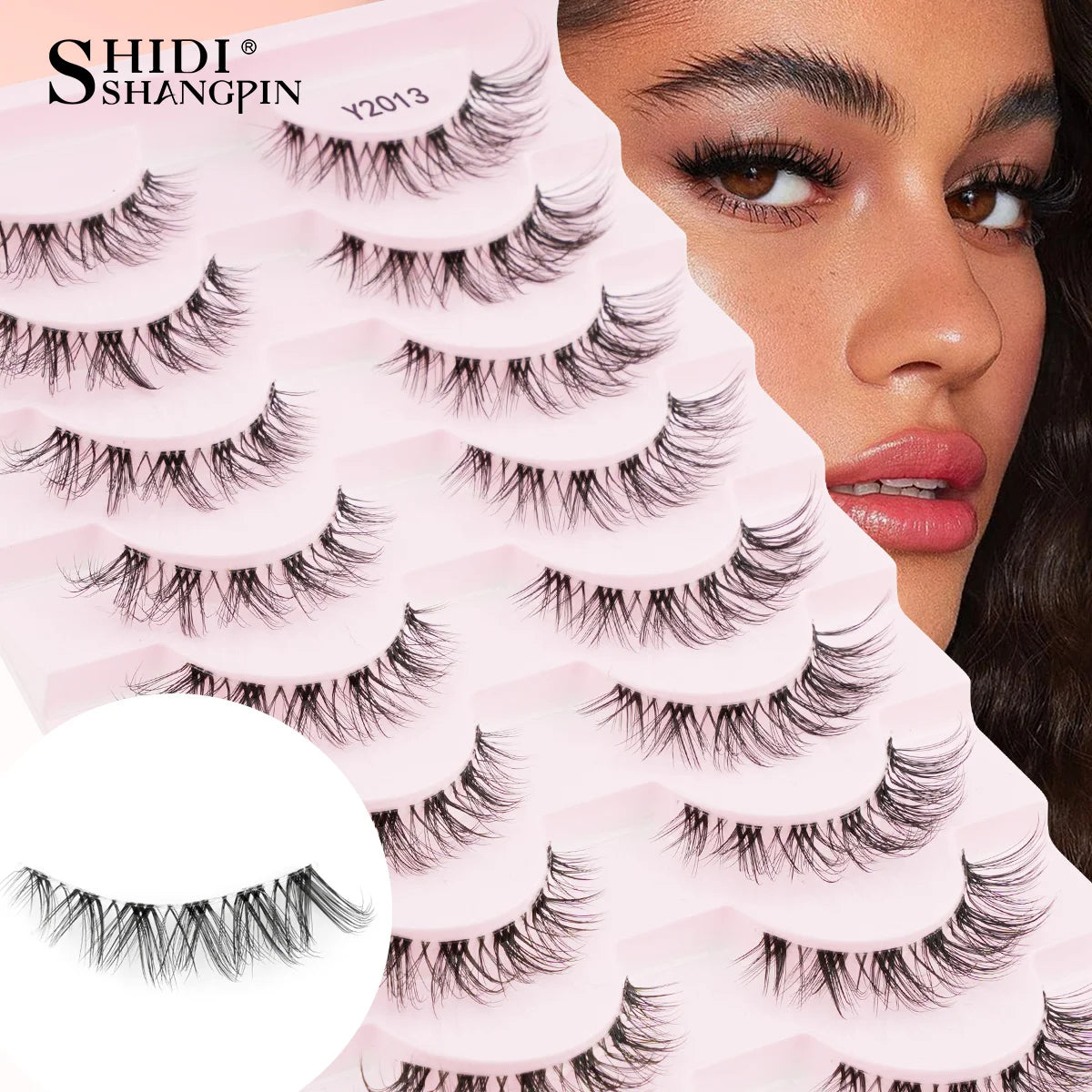 3/10 pairs Natural Lashes