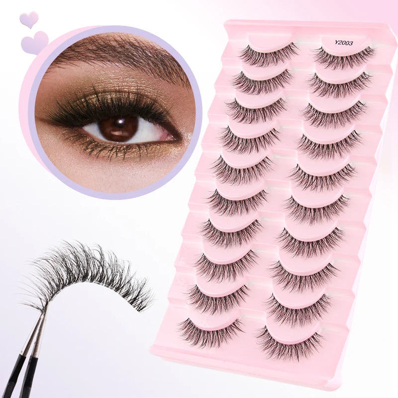 3/10 pairs Natural Lashes
