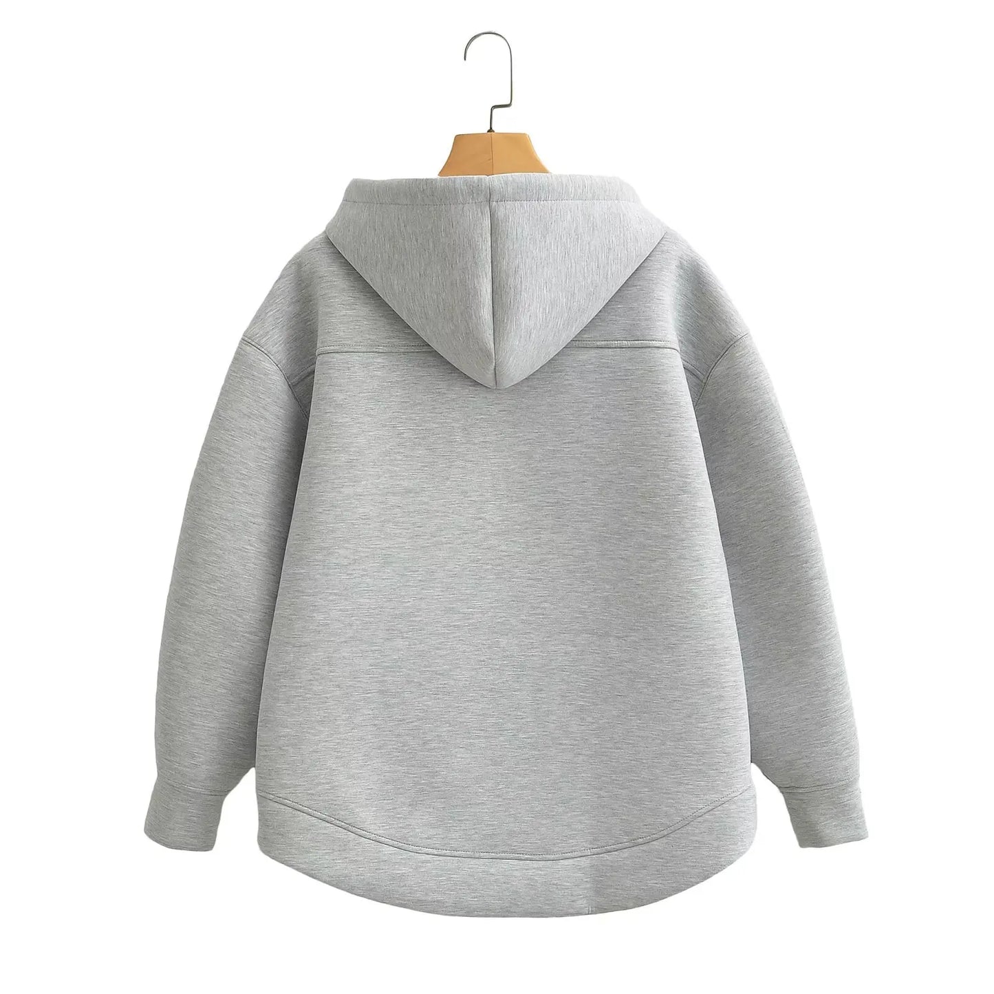 Zip-up. Hoodie