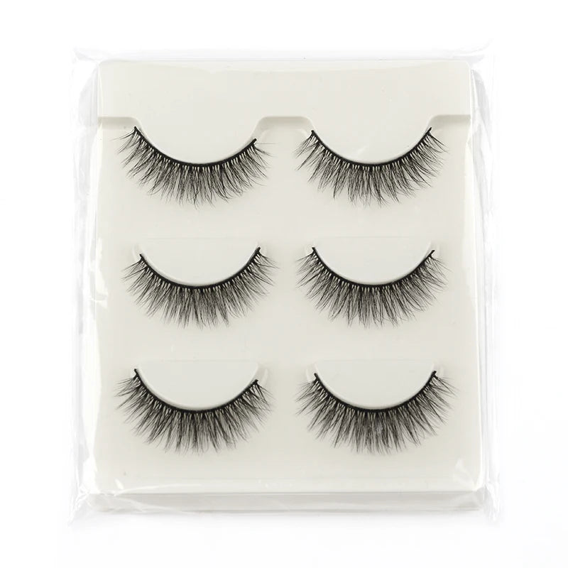 3/10 pairs Natural Lashes