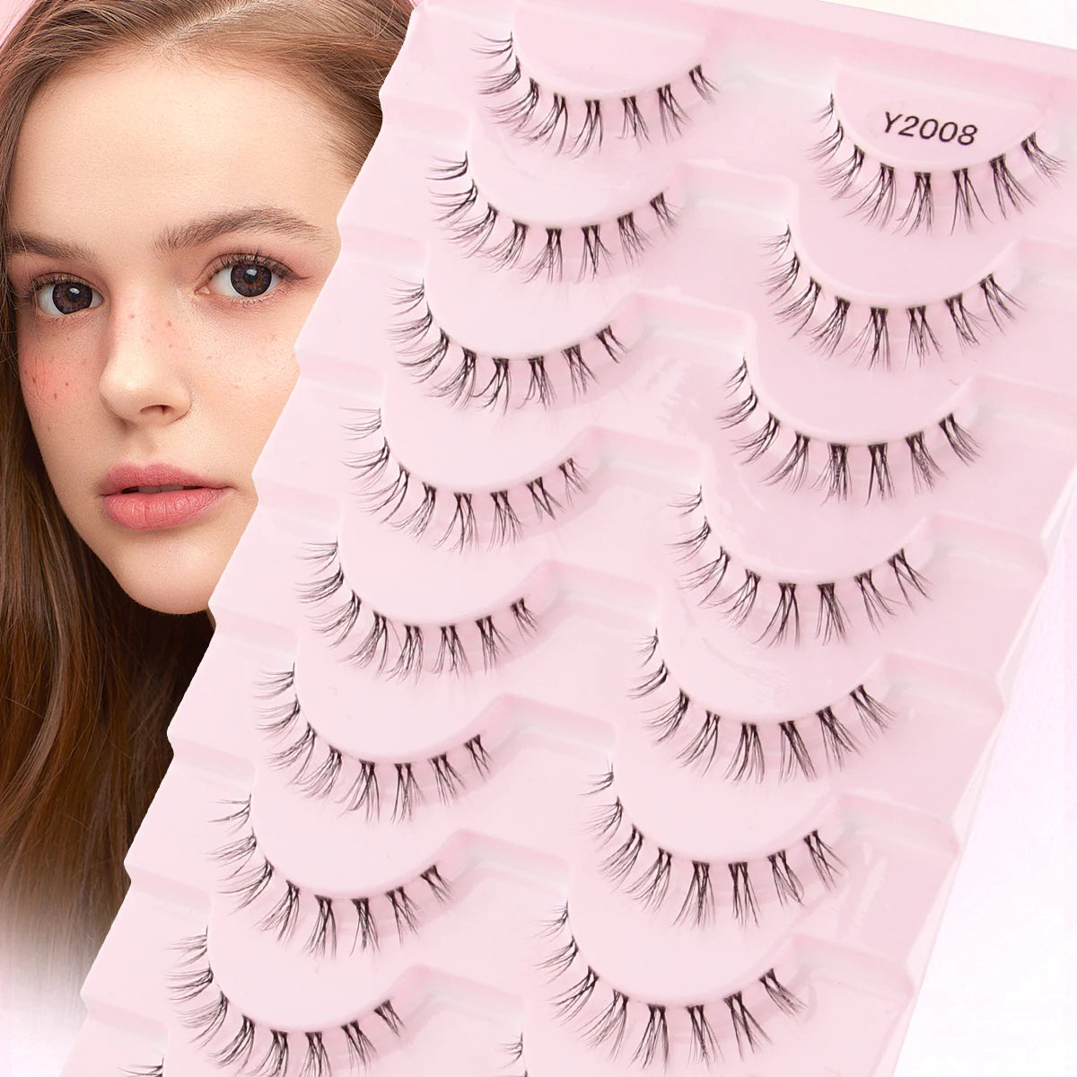 3/10 pairs Natural Lashes