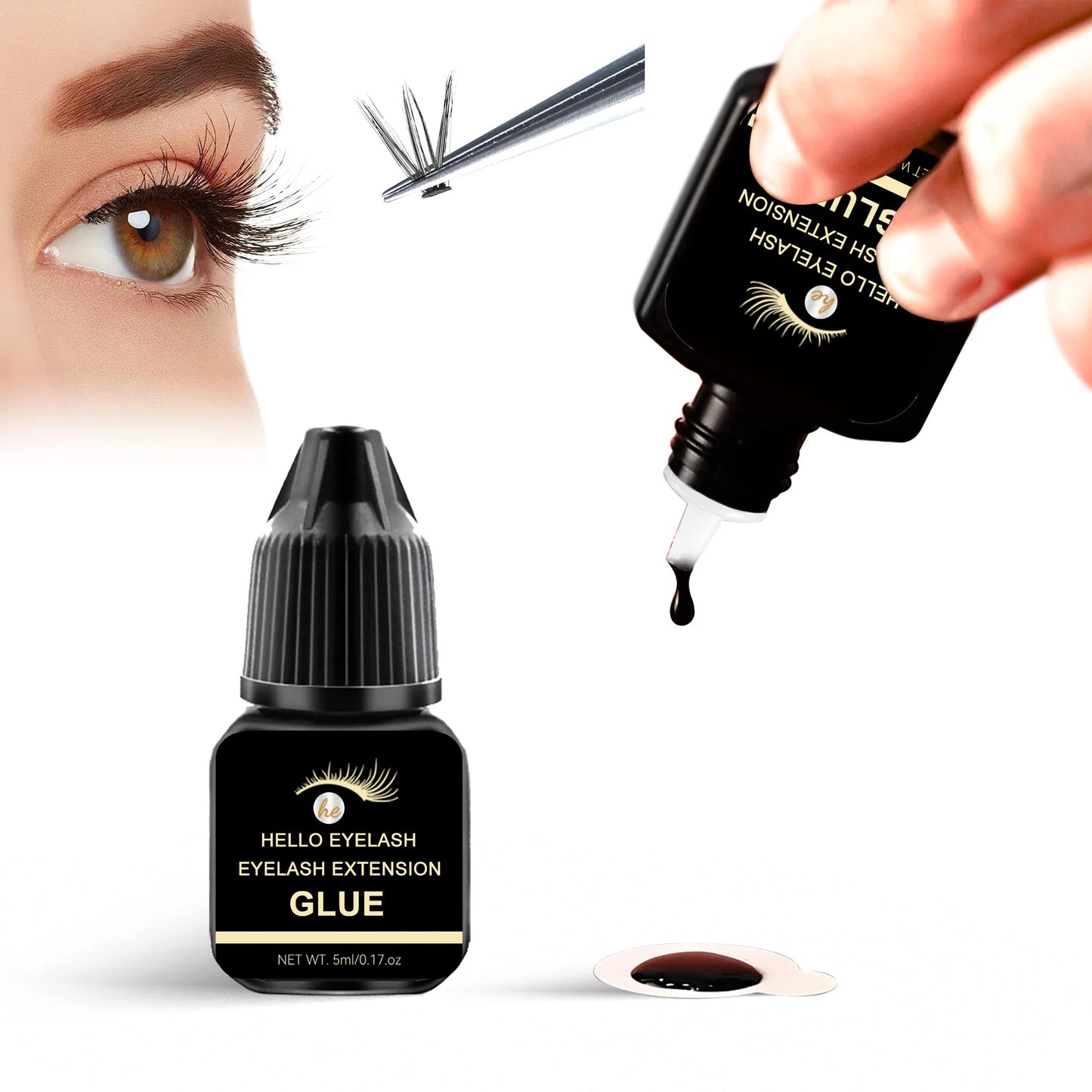 Fast Drying Strong False Eye Lash Extension Glue