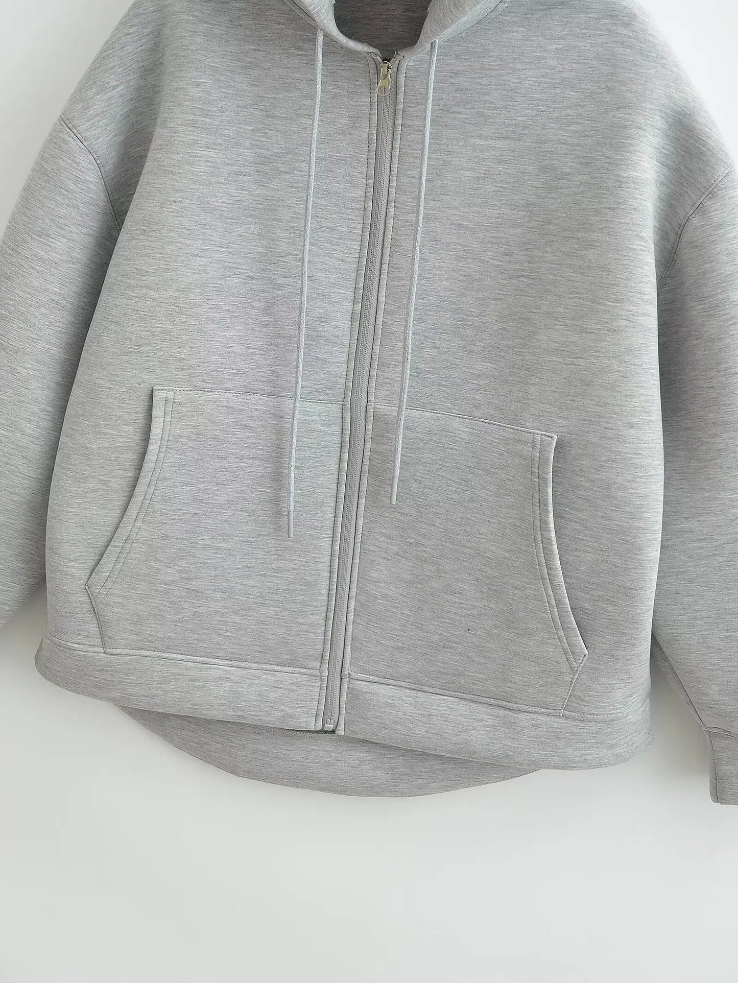 Zip-up. Hoodie