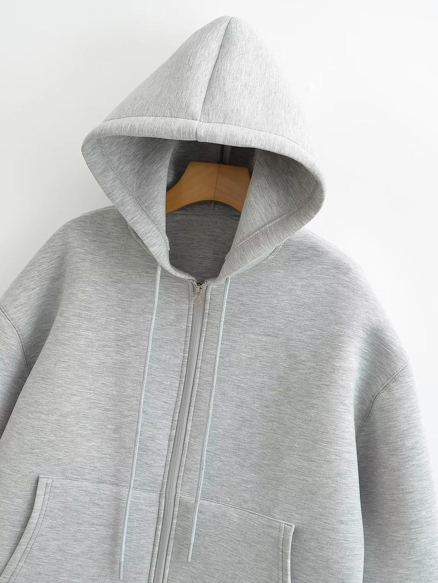 Zip-up. Hoodie