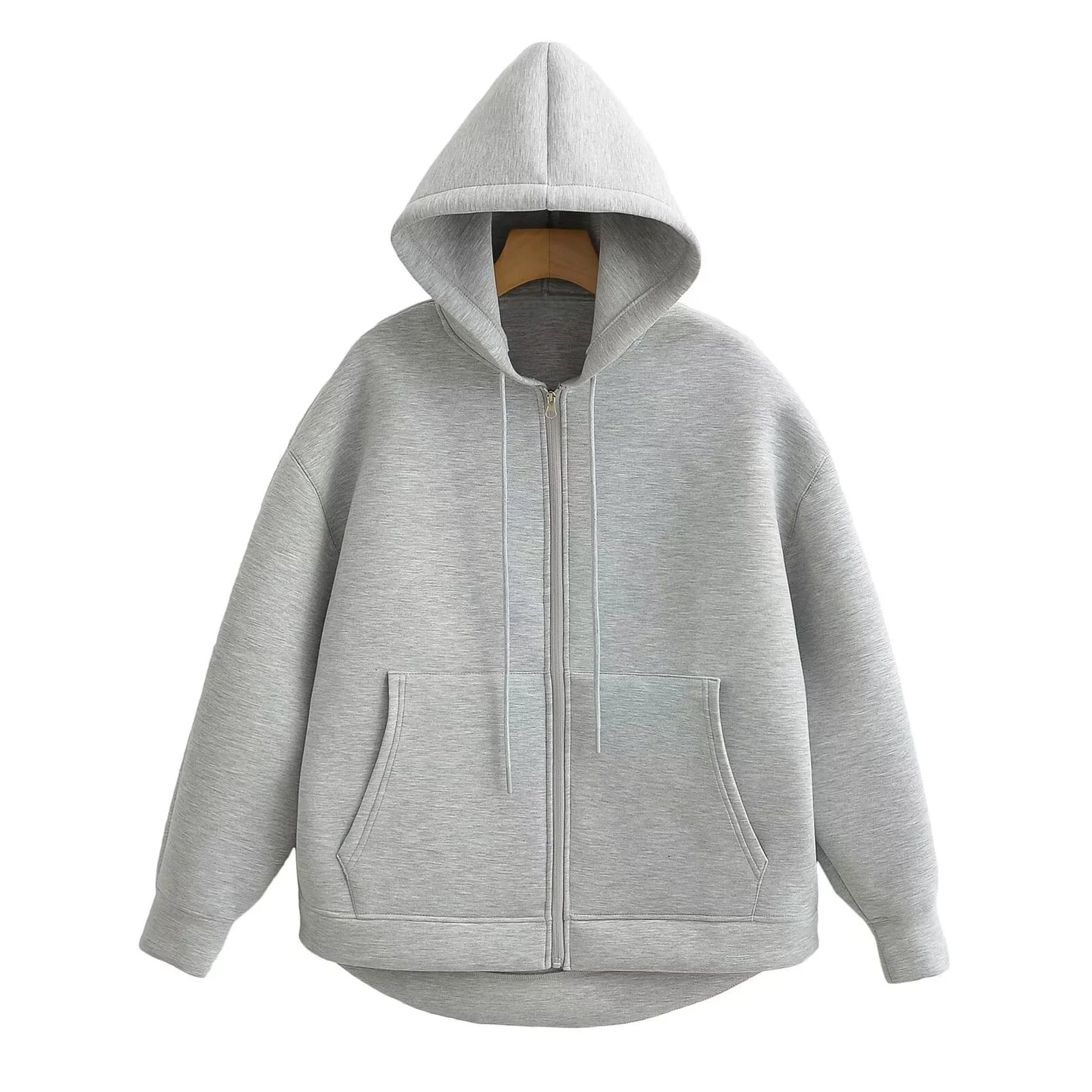 Zip-up. Hoodie
