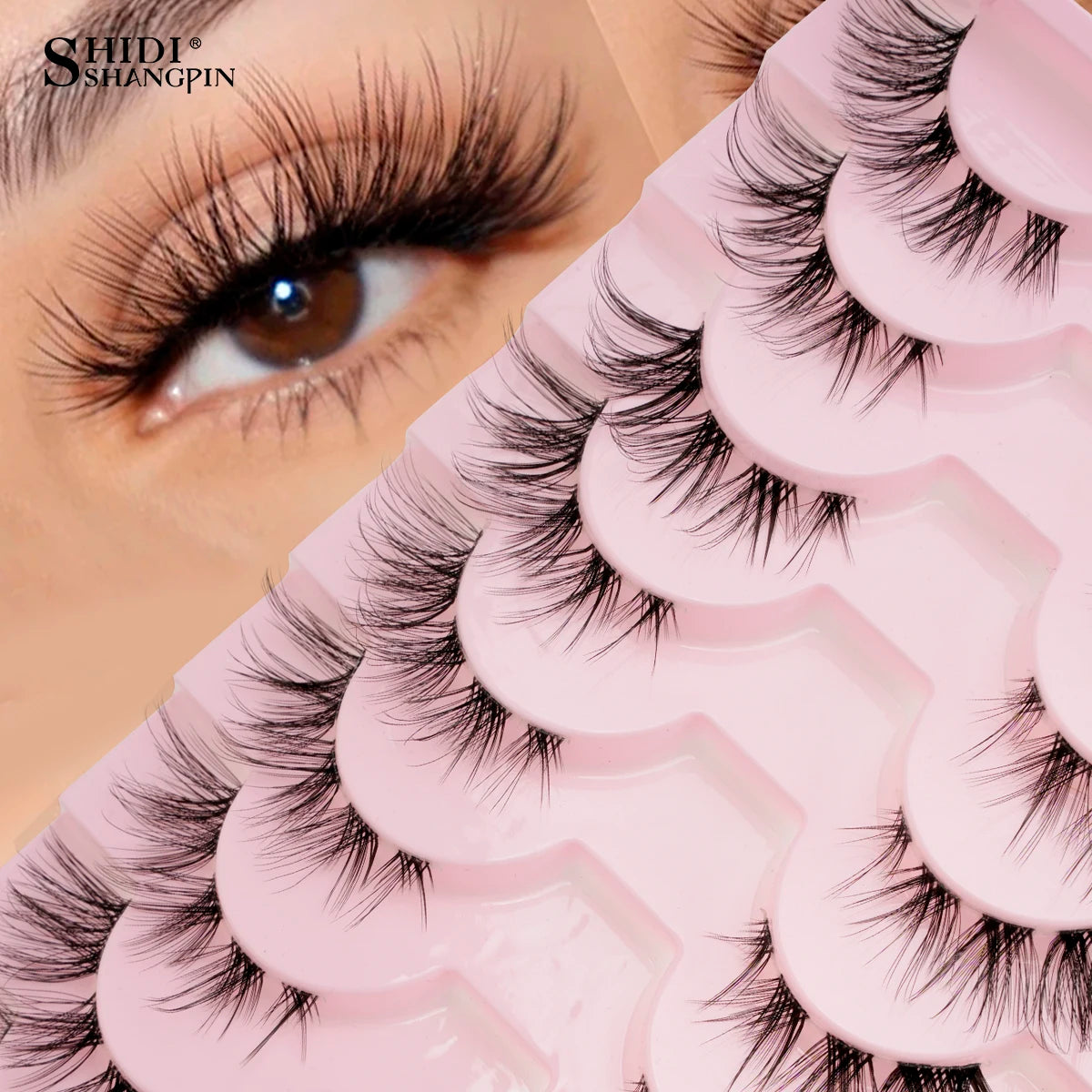 3/10 pairs Natural Lashes