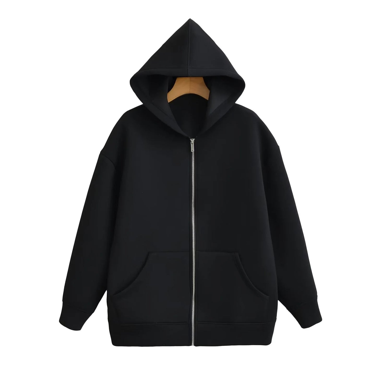 Zip-up. Hoodie