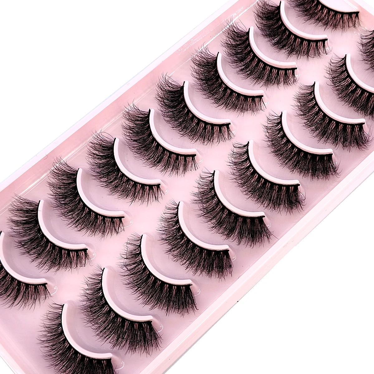 10 Pairs Fake Eyelashes Handmade