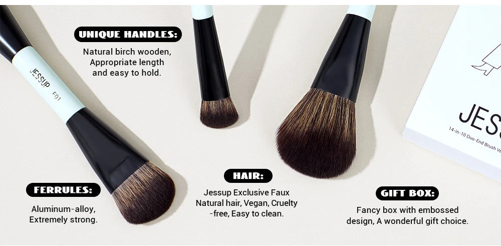 Makeup Brushes Set 2/3/6/10PCS