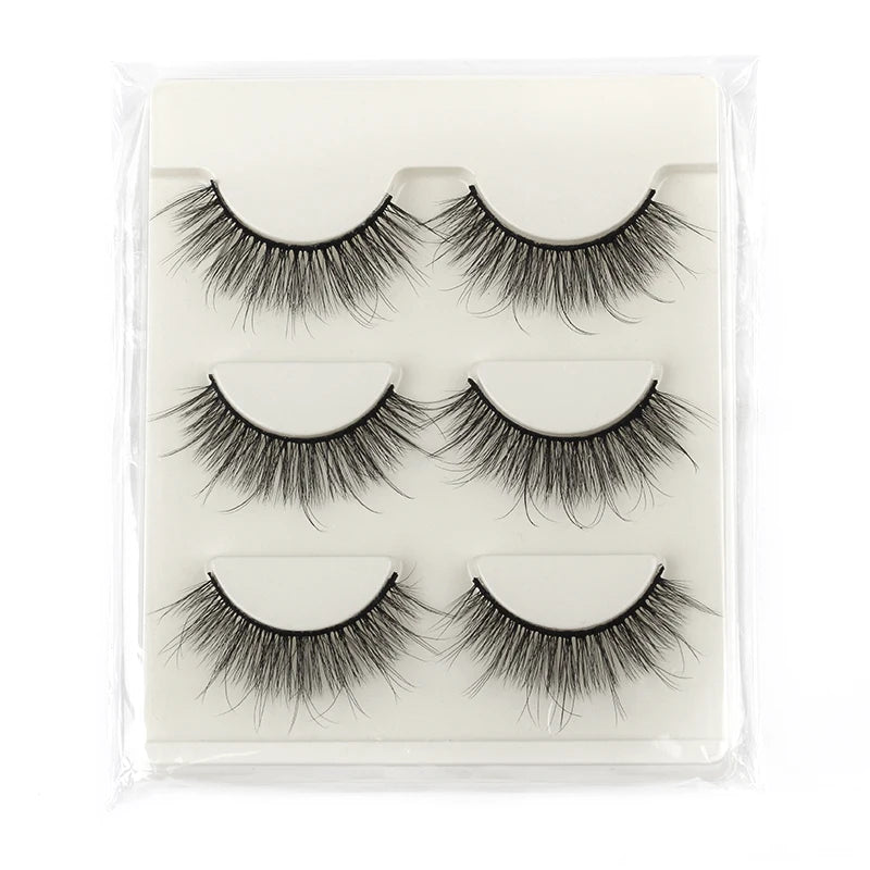 3/10 pairs Natural Lashes