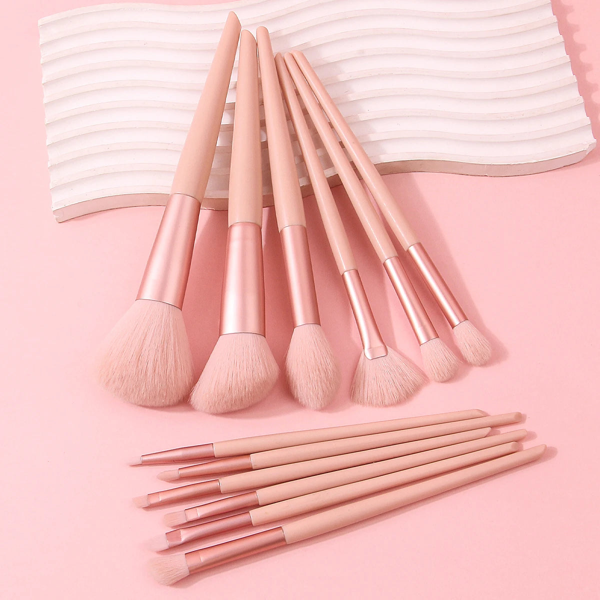 12Pcs Pink Makeup Set